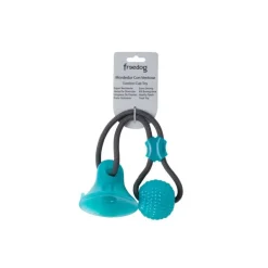 Freedog Juguete Pelota Mordedor con Ventosa 43cm