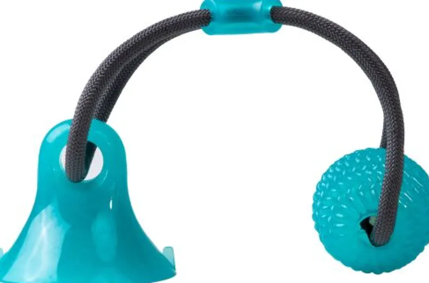 Freedog Juguete Pelota Mordedor con Ventosa 43cm