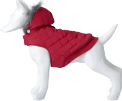 Freedog Lane Abrigo Impermeable Rojo 20cm