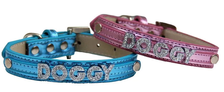 Freedog Letra Brillante D Collar Ajustable 1 ud