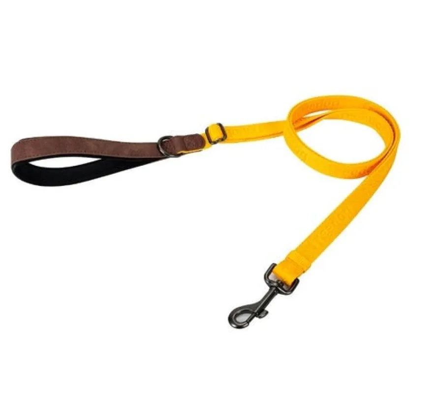 Freedog Linum Correa de Perro Amarillo 120/180cm