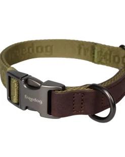 Freedog Linum Green Forest Collar Ajustable 15mm x 25/35cm