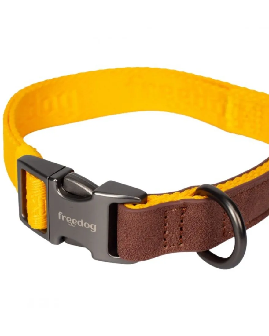 Freedog Linum Yellow Sunrise Collar Ajustable S/M/L