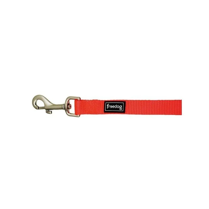 Freedog Neon Naranja Fluor Correa para Perros 120cm