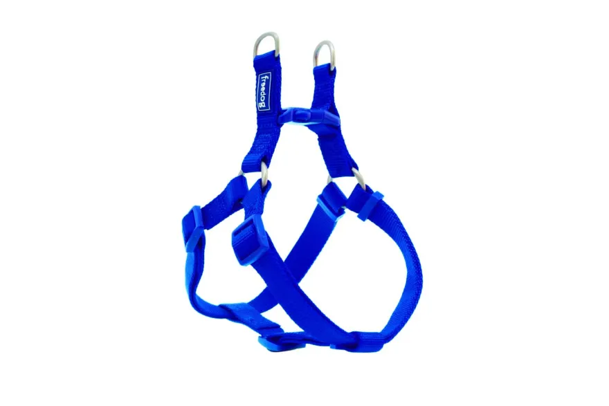 Freedog Nylon Basic Tipo A Arnés de Paseo Azul 1 ud