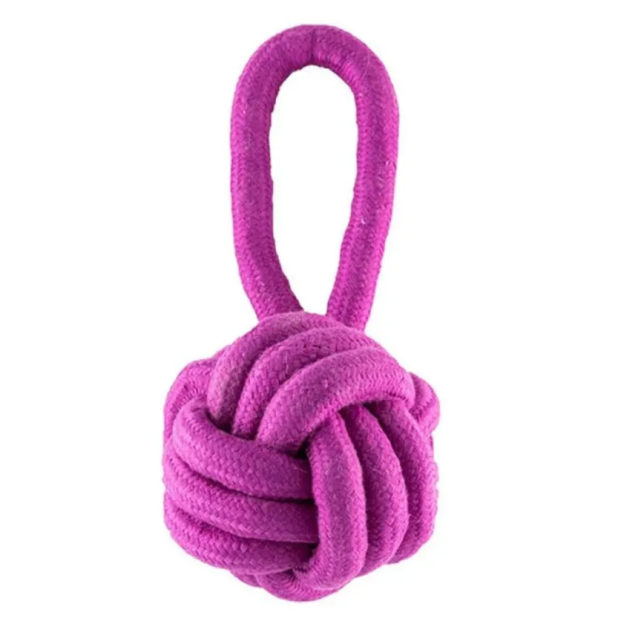 Freedog Pelota con Asa Strong Juguete para Perros Granate 1 ud