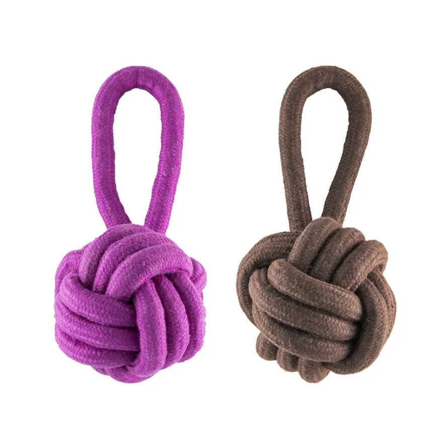 Freedog Pelota con Asa Strong Juguete para Perros Granate 1 ud