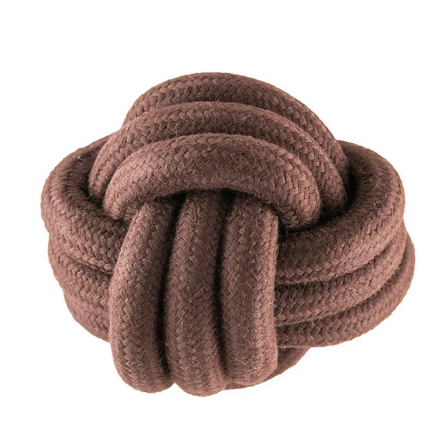 Freedog Pelota Strong Nudo Marrón 300g