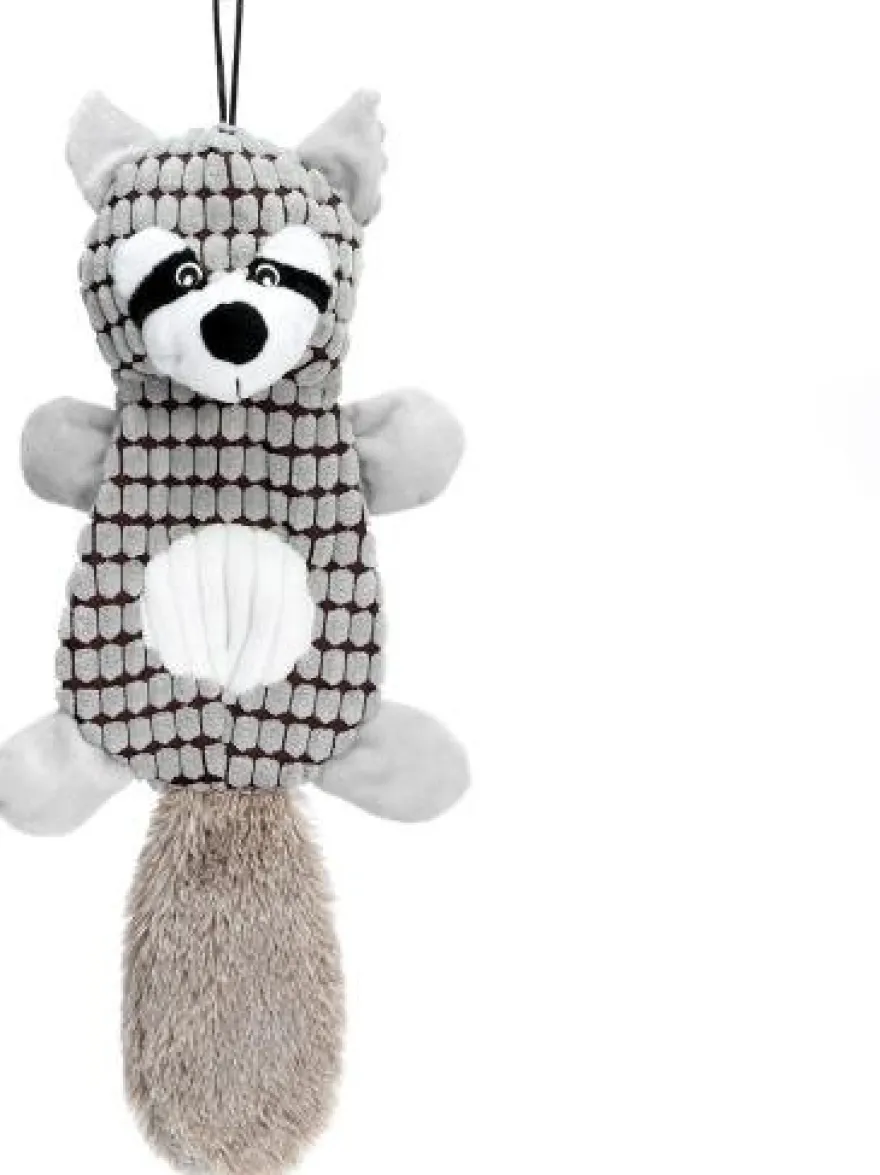 Freedog Peluche Mapache Con Sonido Gris Claro 45cm