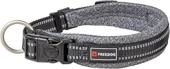 Freedog Shiva Collar Acolchado Gris S 1 ud