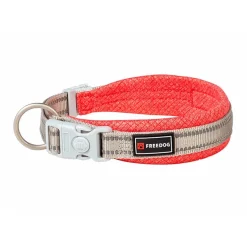 Freedog Shiva Collar Acolchado Rojo M 35-60cm
