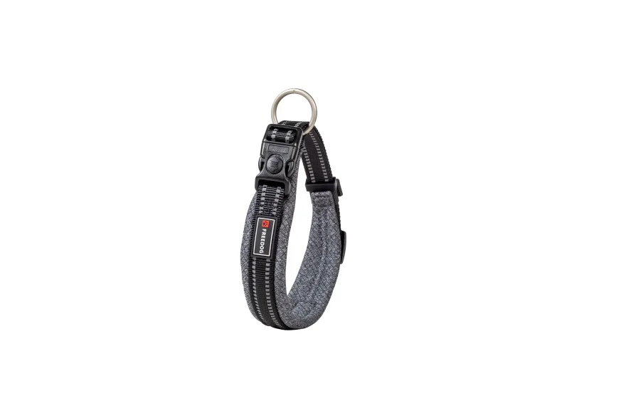 Freedog Shiva Collar Ajustable Gris L 1 ud