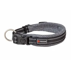 Freedog Shiva Collar Ajustable Gris L 1 ud