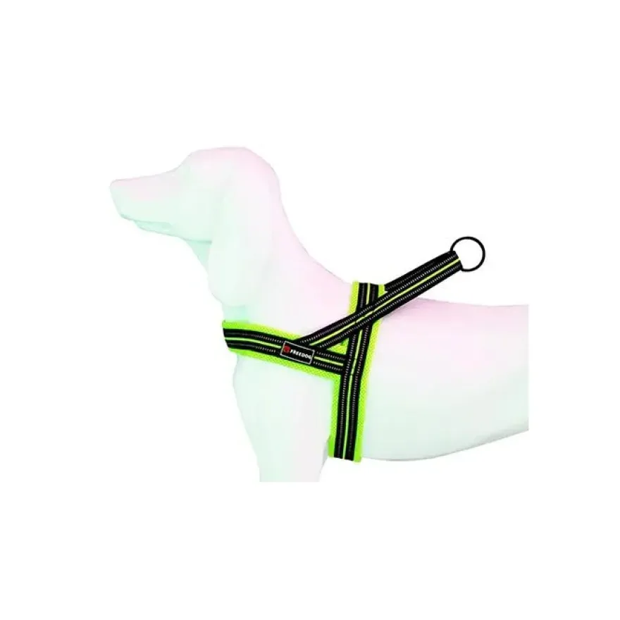 Freedog Soft-Sport Arnés para Perros Amarillo Neón M 1 ud