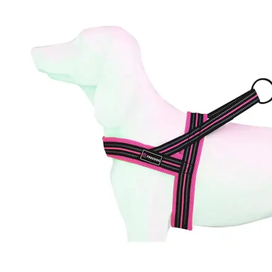 Freedog Soft Sport Arnés Rosa 1 ud