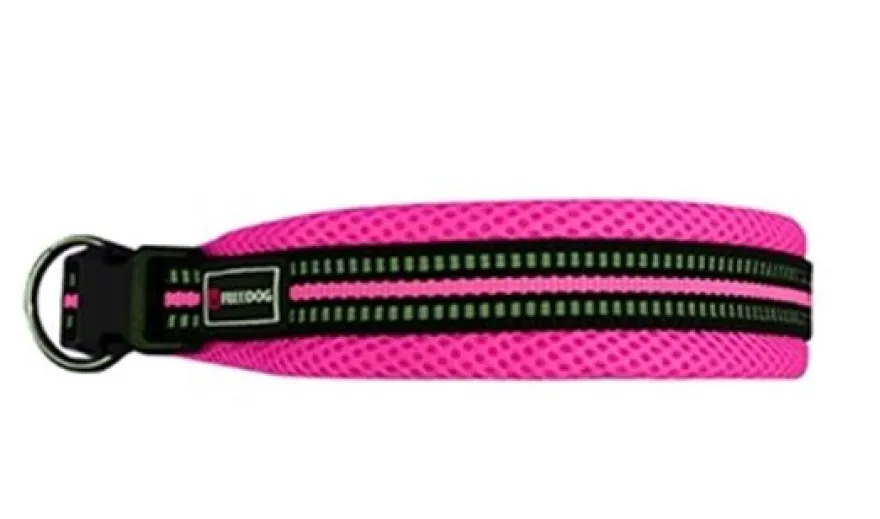 Freedog Soft Sport Collar Acolchado Rosa 15mm 35-50cm