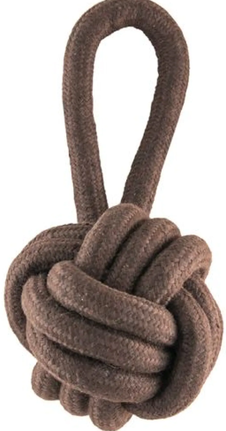 Freedog Strong Pelota con Asa Marrón 350g