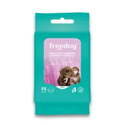 Freedog Toallitas Húmedas Lavanda y Vainilla 25 ud