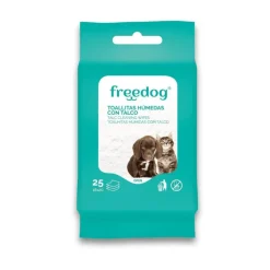 Freedog Toallitas Húmedas Talco Pocket 25 ud