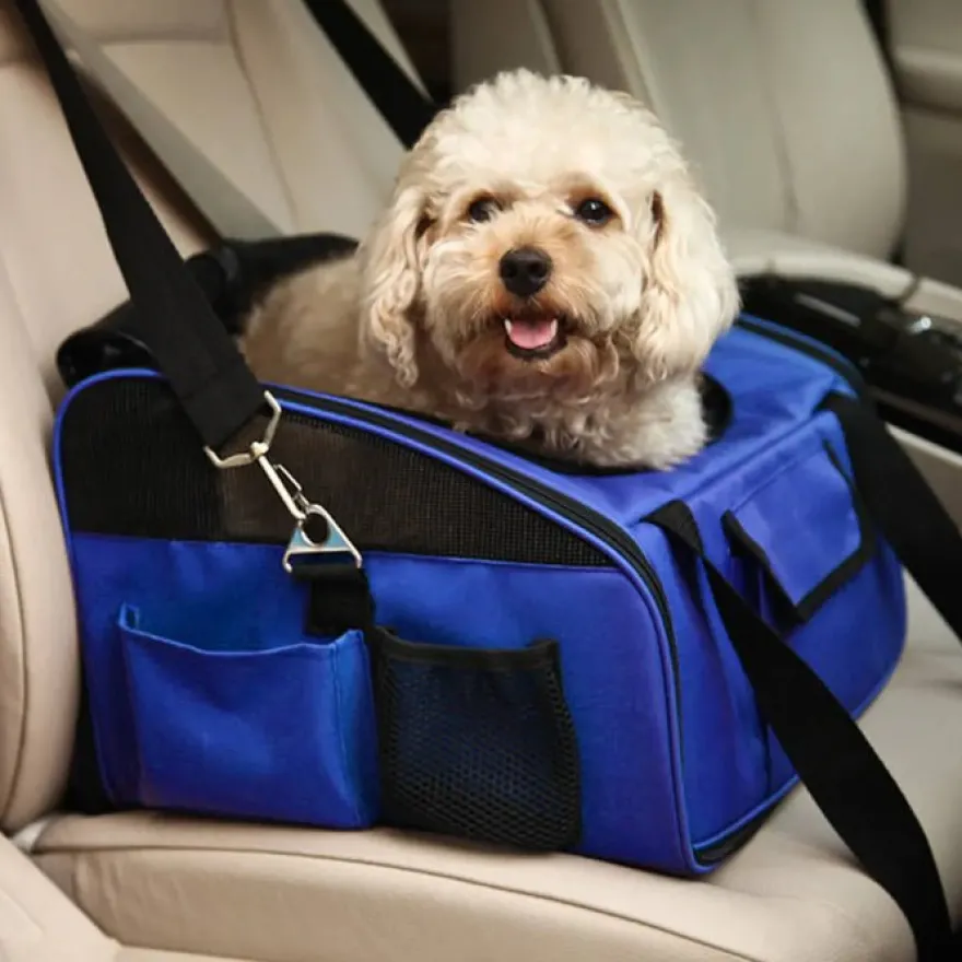 Freedog Transportin Car Bag Azul 1kg
