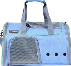Freedog Transportín Aspen Azul Cielo 200g