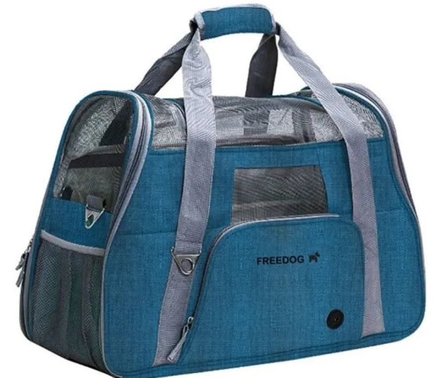 Freedog Transportín Crossworld Azul 1 ud