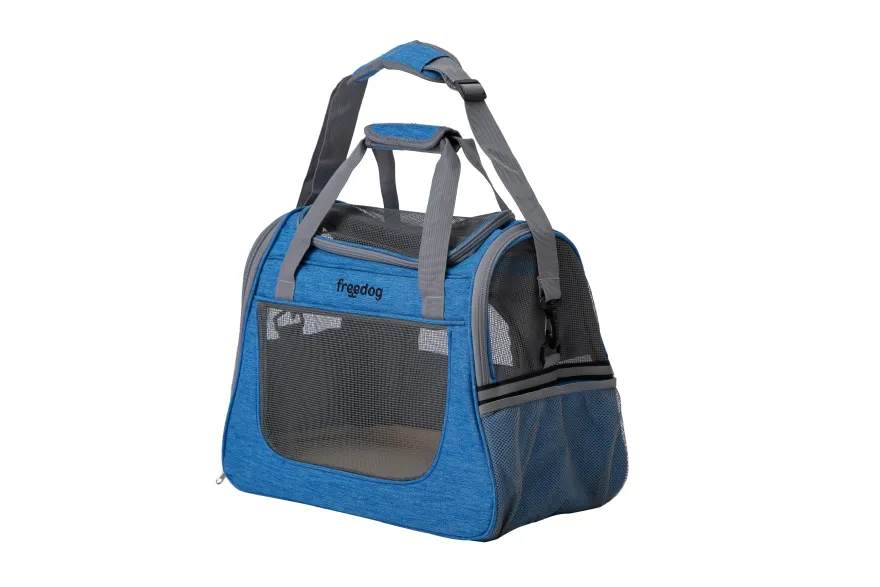 Freedog Transportín Lax Azul Pequeño 1000g