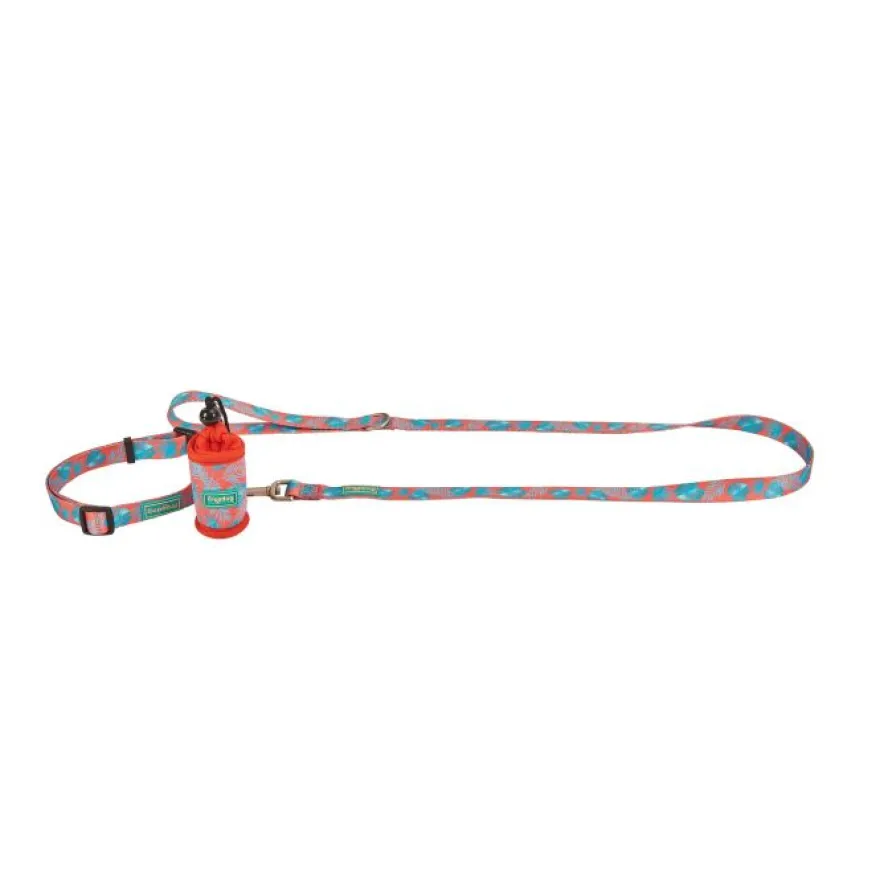 Freedog Tropical Coral Correa para Perros T-M 120cm