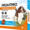 Frontpro Antiparasitario Para Perros 3 Comprimidos Masticables 10 25 Kg