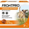 Frontpro Antiparasitario Para Perros 3 Comprimidos Masticables 4 10 Kg