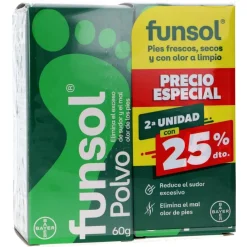 FUNSOL Polvo DUPLO 2x60gr【PACK OFERTA】