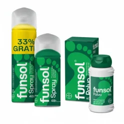Funsol Spray Antitranspirante Pies y Calzado 150 ml