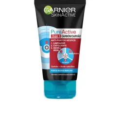 Garnier Pure Active 3 En 1 Carbón Intensive Gel Puntos Negros 150 ml