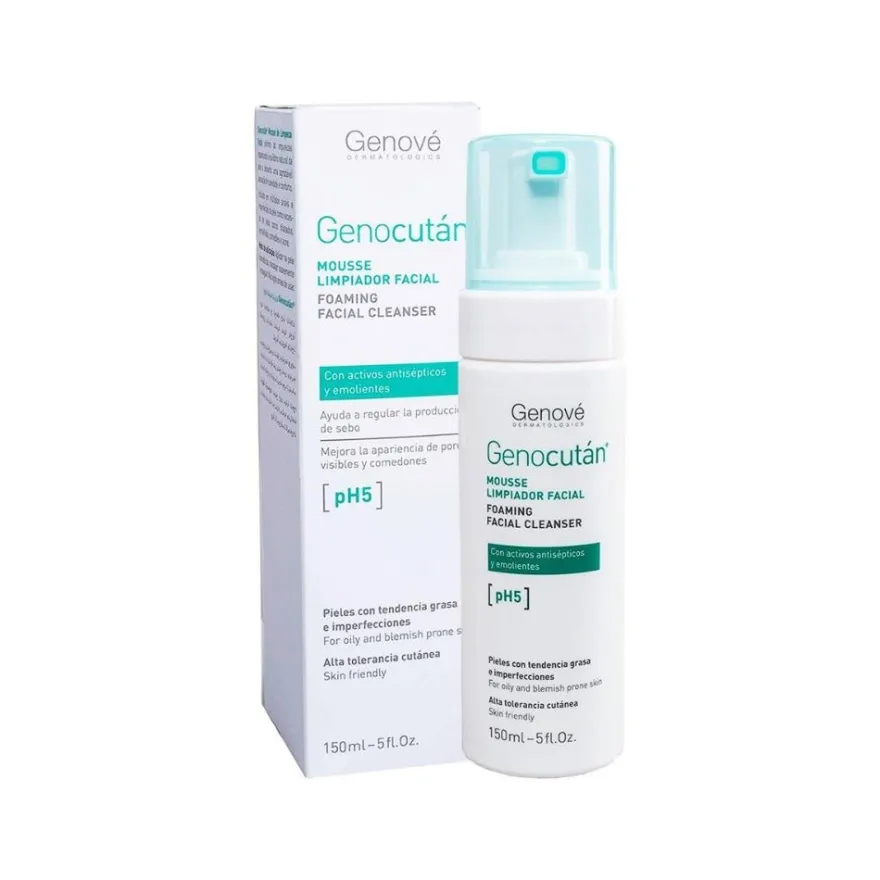 Genocutan Mousse Limpiadora Facial Piel Sensible 150 ml