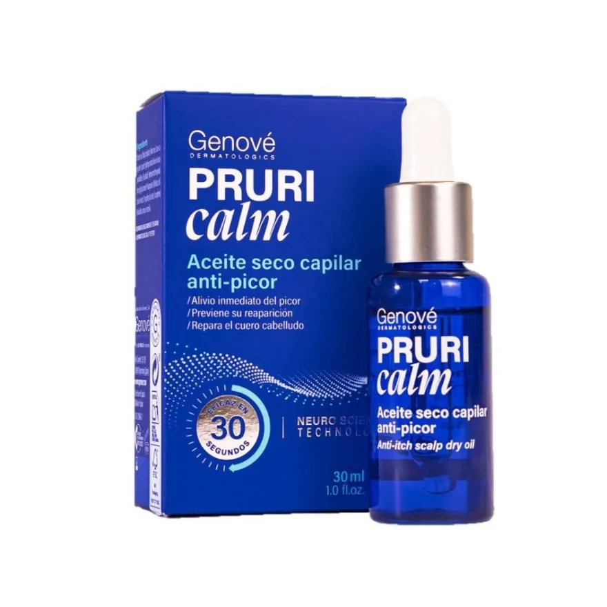 Genové Pruricalm Aceite Seco Capilar Anti-Picor 30 ml