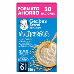 Gerber Multicereales +6 meses Formato Ahorro 34 Raciones