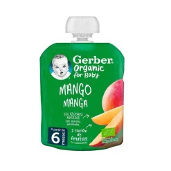 GERBER Organic Pouch Puré Mango 90gr