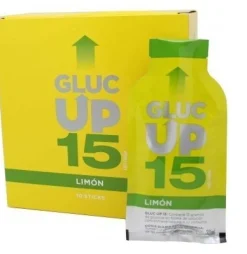 GLUC UP 15 Sabor Limón 5 Sticks