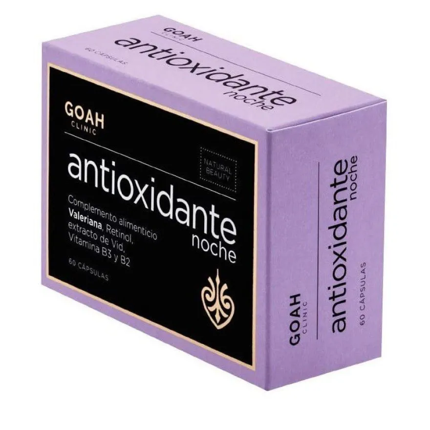 GOAH CLINIC Antioxidante Noche 60 Cápsulas