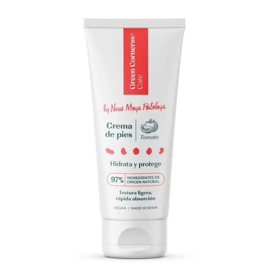 Green Cornerss Care Crema de Pies de Tomate 75 ml