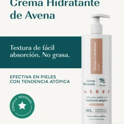 Green Cornerss Care Crema Hidratante de Avena 2x280 ml