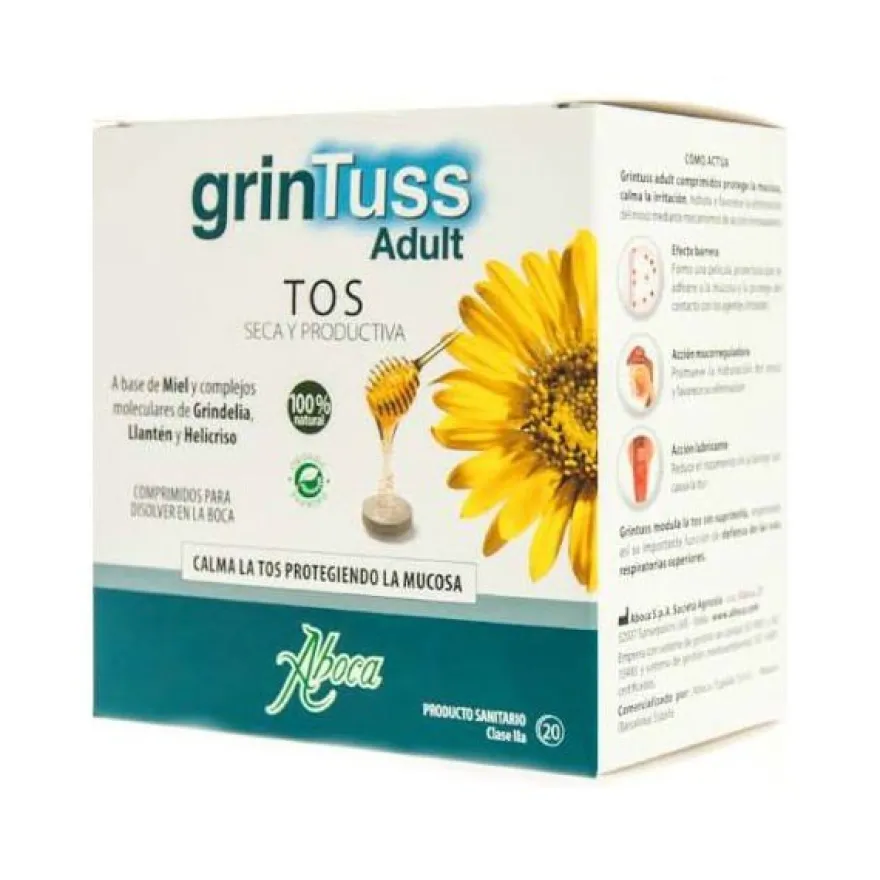 Grintuss Adulto 20 Comprimidos ABOCA