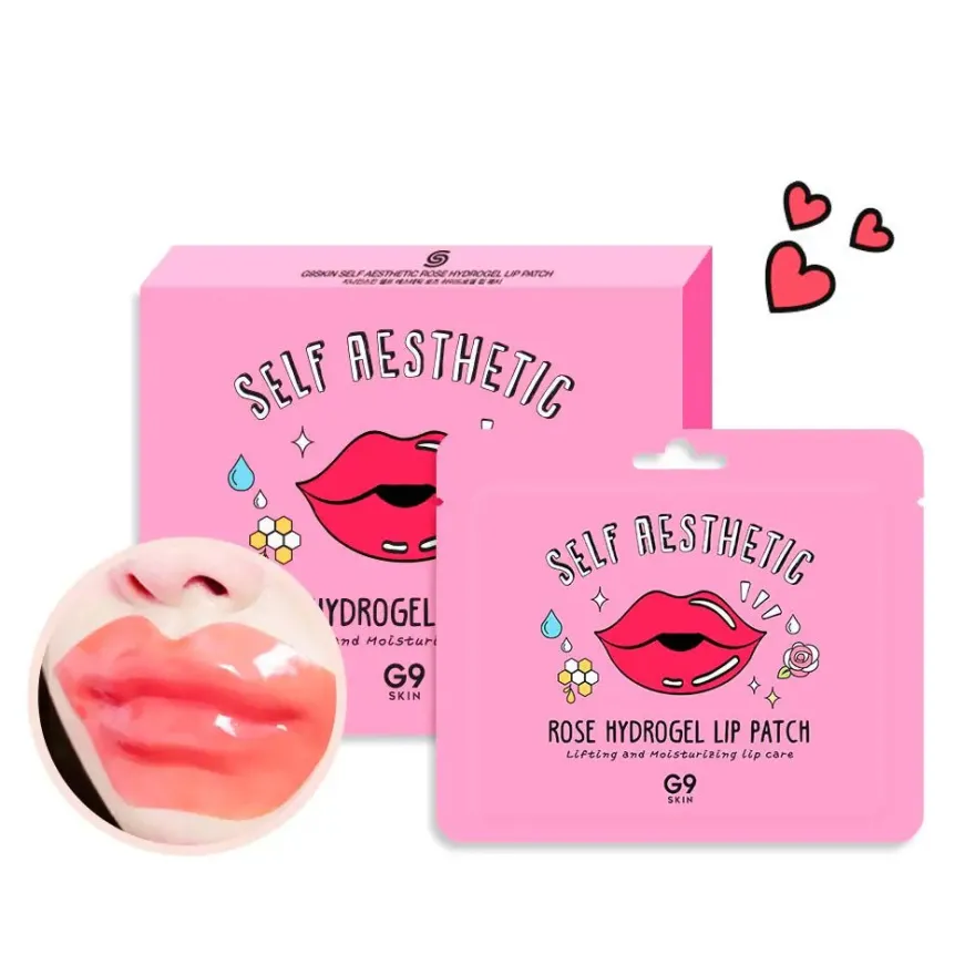 G9 Skin Self Aesthetic Rose Hydrogel Lip Patch 3g