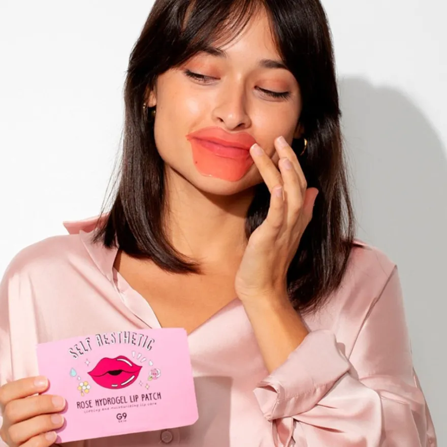 G9 Skin Self Aesthetic Rose Hydrogel Lip Patch 3g