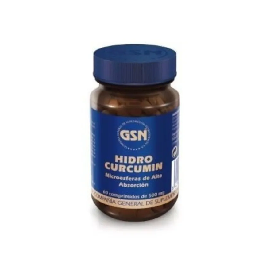 Gsn Hidrocurcumin 500 mg 60 Comprimidos