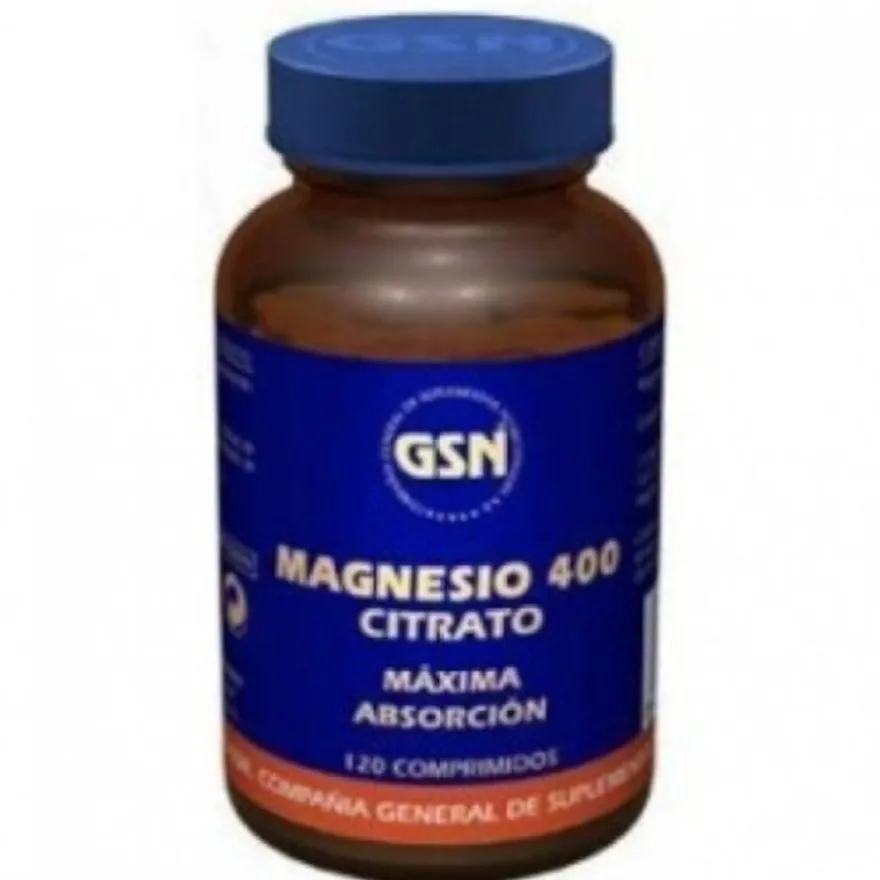 Gsn Magnesio 400 Citrato 120 Cápsulas