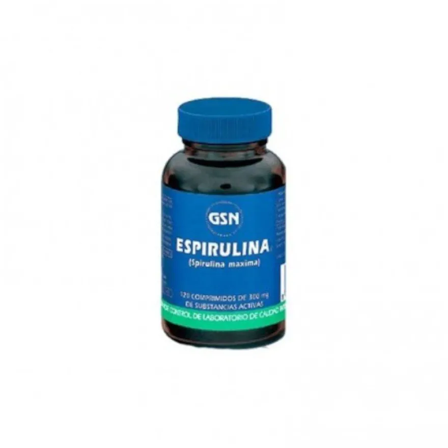 Gsn Spirulina 300 mg 120 Comprimidos
