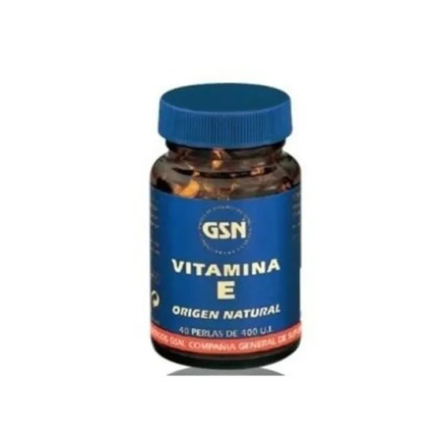 Gsn Vitamina E 400 UI 40 Perlas