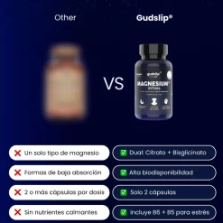 GudSlip Magnesium x 60 cápsulas