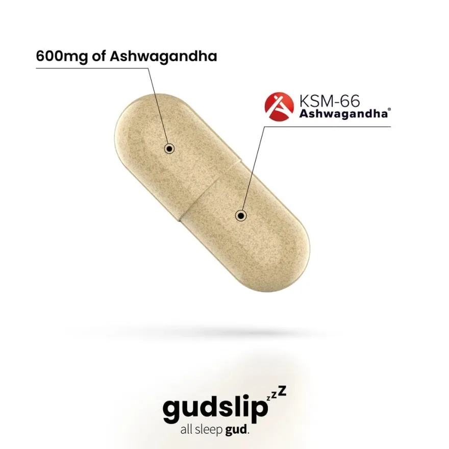GudSlip Relax Ashwagandha 60 Cápsulas